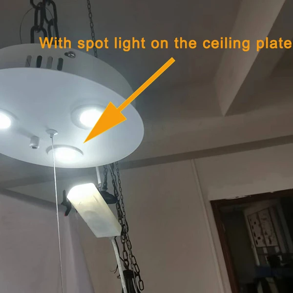 Modern Mesh With Led Bulb Restaurant Pendant Light Metal Indoor Decoration Chandelier