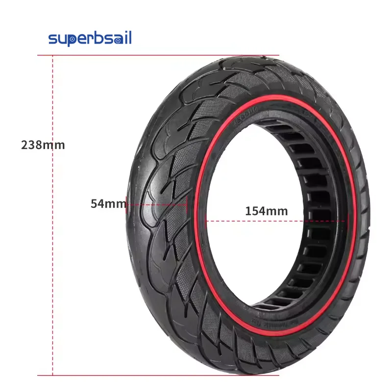 Superbsail E-scooter 10 сотовая твердая шина 10*2 5 дюймов утолщенная вакуумная для электрических скутеров аксессуары