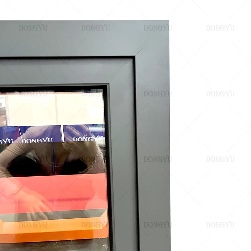 Dong Yu High-Performance Double Glazed Window Filled with Argon Gas for Superior Insulation and Soundproofing