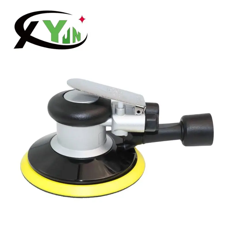 Professional 6-Inch Wood Floor and Wall Sander Stable and Powerful Central Vacuum Cleaner Pneumatic Polisher