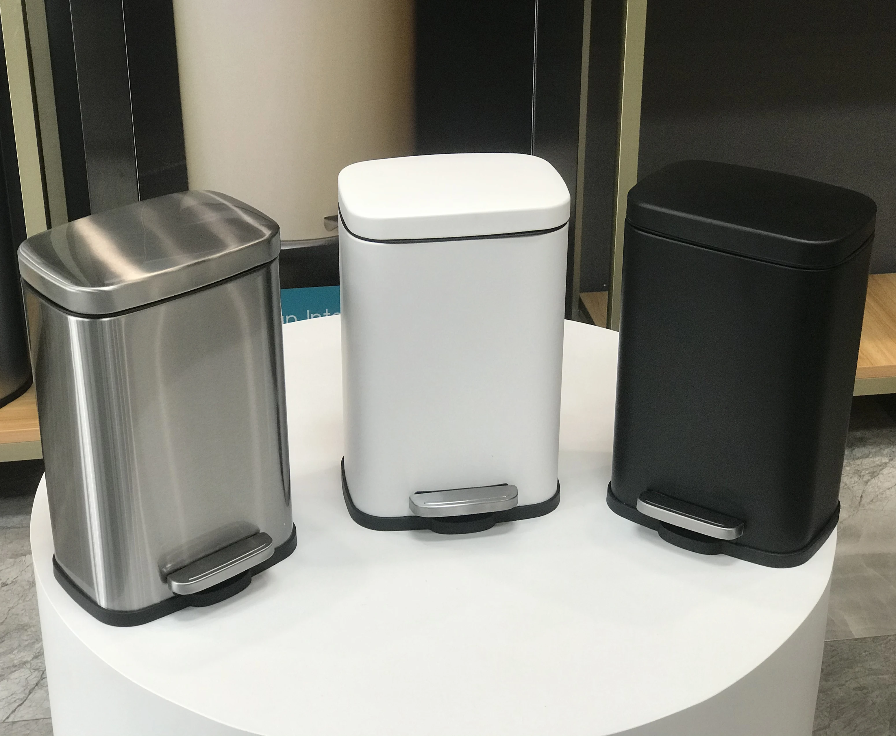 Best Selling Durable Using Widely Used Superior Quality Modern  Rectangle Trash Can Waste Bin