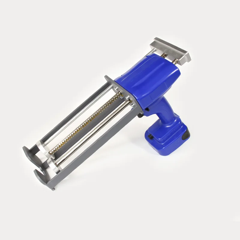 900ml 2:1 Epoxy Adhesive Battery Caulking Gun Power Applicator Building Tool Cartridge Gun