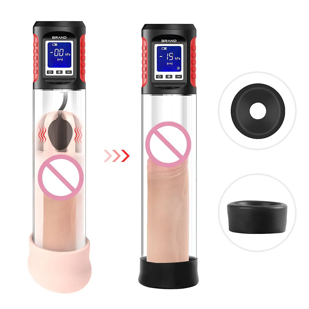 juguete sexual Agrandar bomba de vacio vacuum para agrandar el agua pene automatic pines pussy pump sex