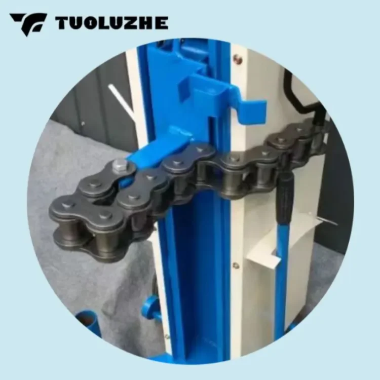 Durable chain type air cannon bracket crane