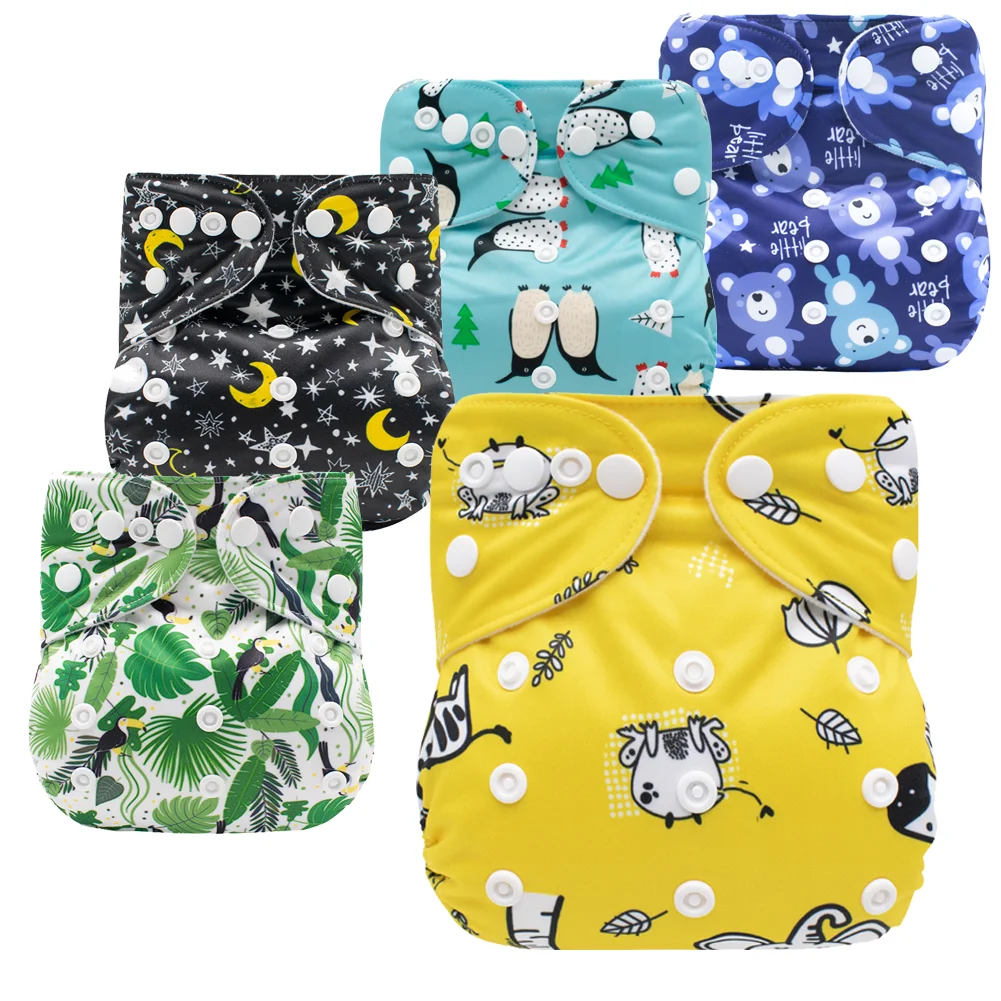 Prefold Washable Reusable Baby Diaper Wholesale Cloth Diapers/nappies For Boys And Girls Baby
