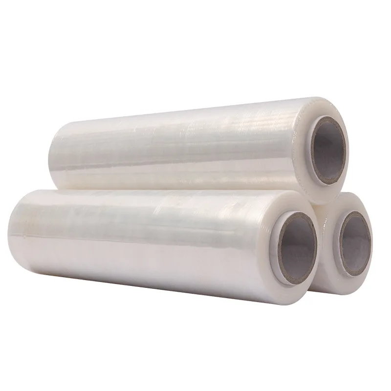 450Mm  2 Layer Die Cut Used Buyers Lldpe Pe Stretch Roll Film For Pallet