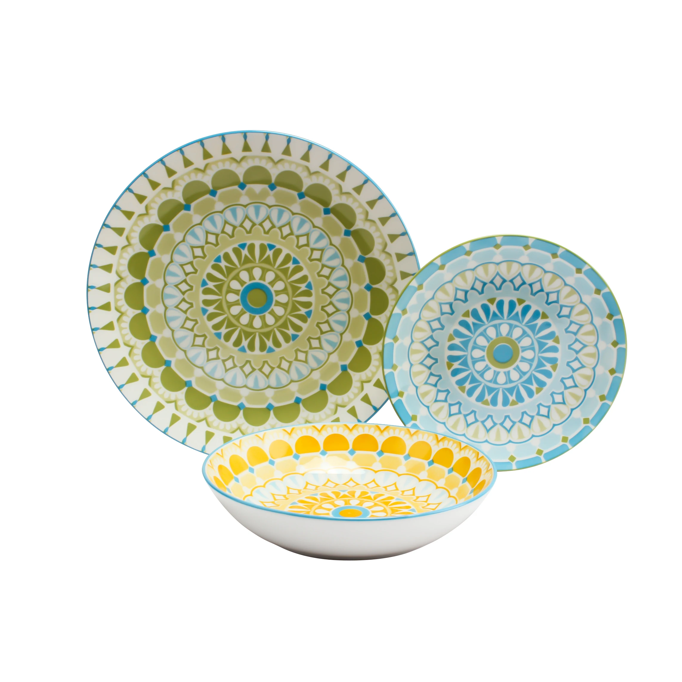 Лидер продаж, роскошные тарелки, набор посуды, посуда