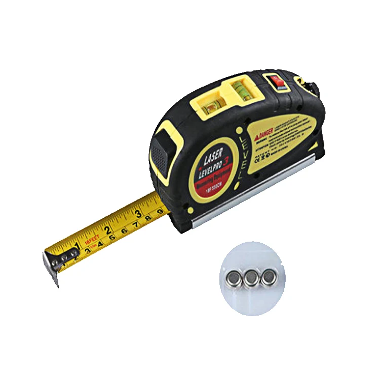 5.5m OEM tape measure with laser Level Instrument Level ruler