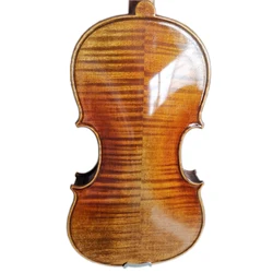 High Quality Wholesale Solid flamed Professional strings handmade violino fiddle violin