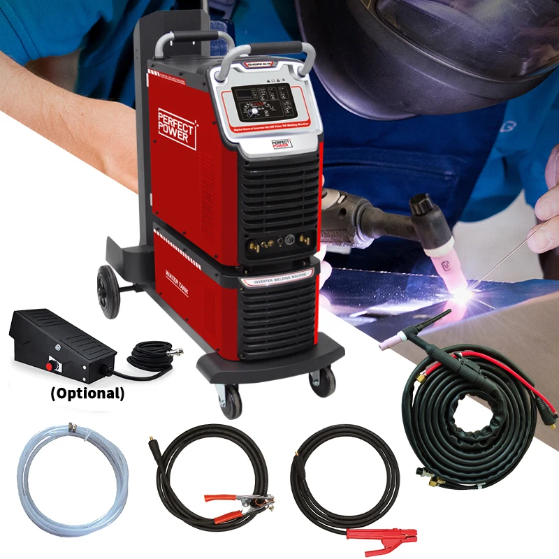 AC DC Inverter Welding Machine for Stainless Steel Aluminium Welder  High frequency 400 amp ac/dc tig welder welding machine