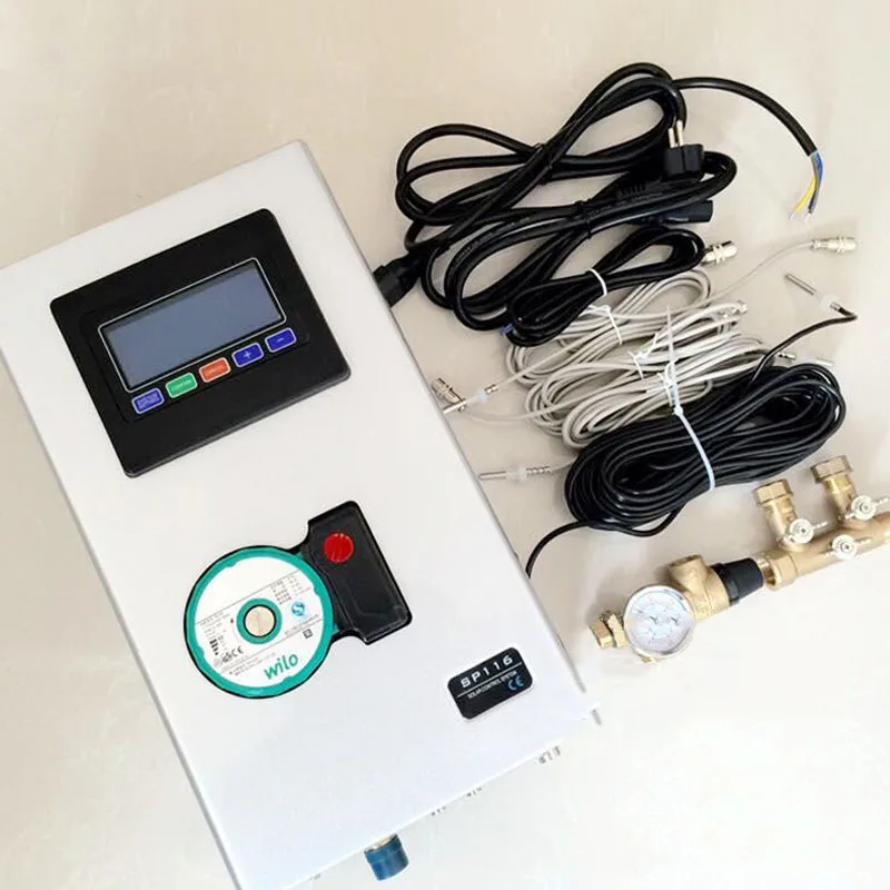 2020, Лидер продаж, Солнечный контроллер системы SP116, солнечный водонагреватель, рабочая станция