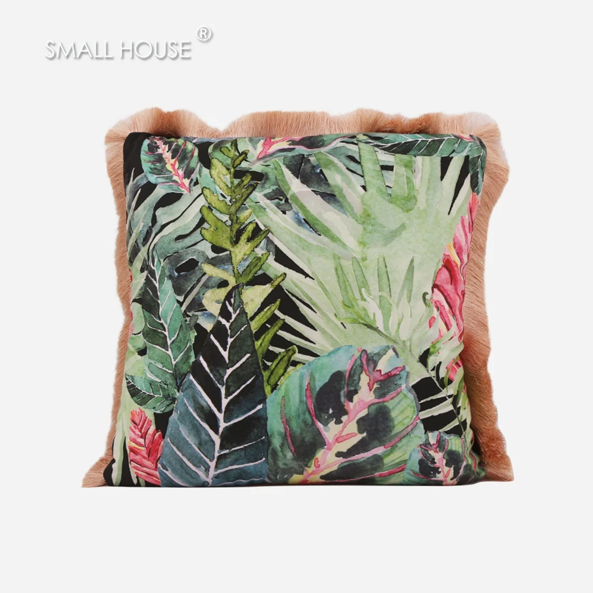 
moroccan Customized plant leaf decrative comfort Throw Pillow Covers couch cushion case 