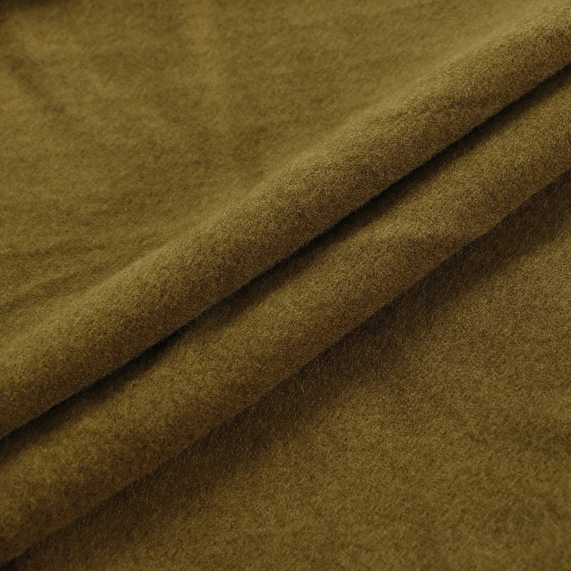 
QS5068# Hot Selling High Quality Rayon Cotton Spandex Interlock Fleece Double Sided Fabric for Clothing Comfortable and Warm 