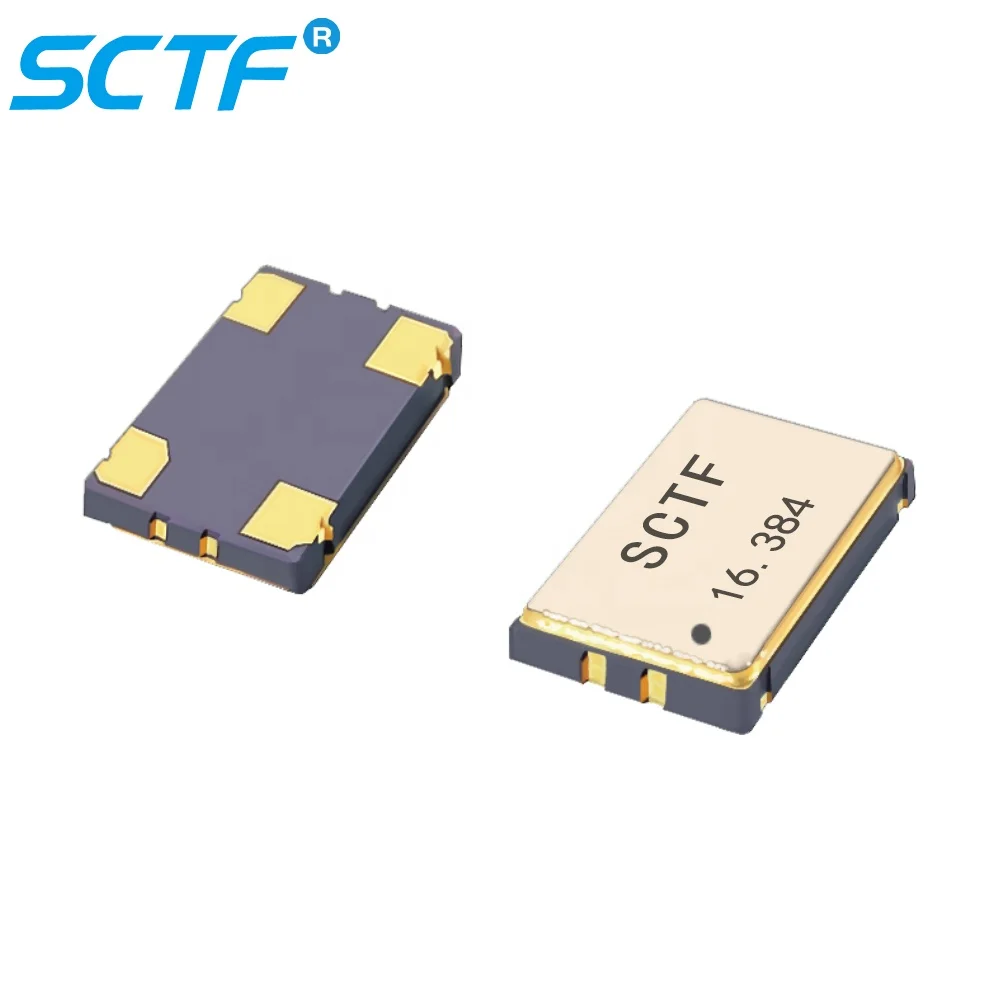 SCTF Passive Components Crystal 7050 7.0mm*5.0mm Oscillators 16.384MHz 3.3V 50ppm CMOS