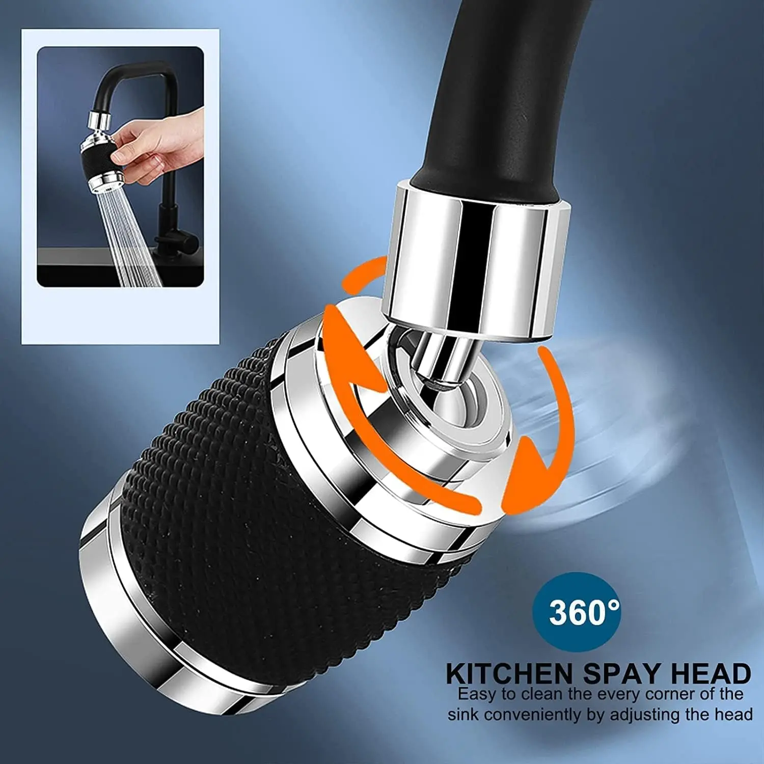 Factory direct sale Swivel ball joint 360 rotation Kitchen Faucet Tap Adapter Aerator spout Shower Head Filter Nozzle Connector