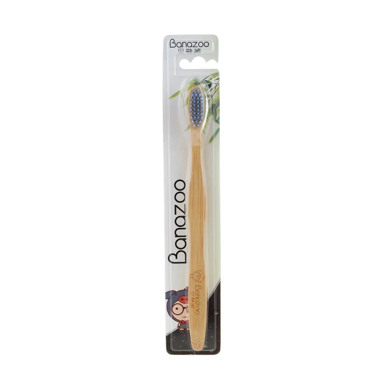 Enfresh Wholesale Cheap Custom Logo Round Bambo Toothbrush bamboo bristle toothbrush