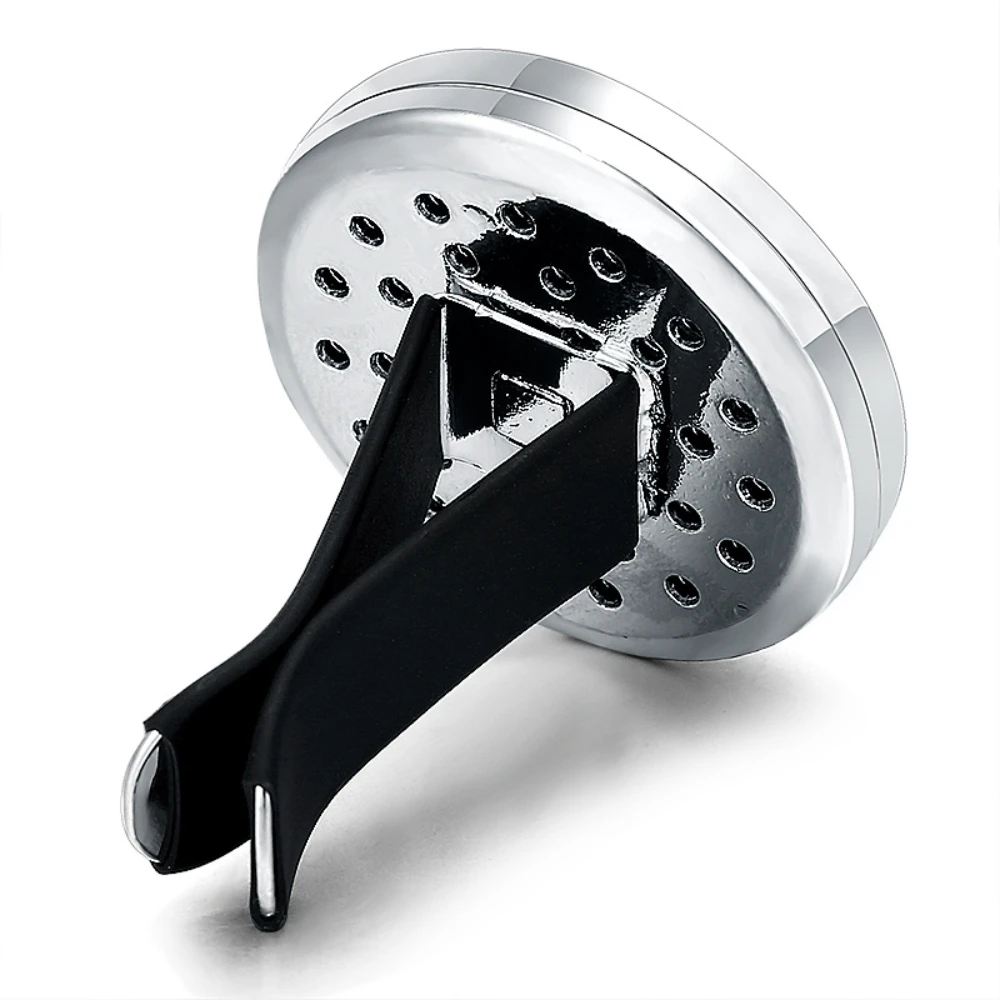 Aromatherapy Locket Car Diffuser Air Freshener Purifier With 10pcs Pads Randomly Car Perfume Diffuser Vent Clip Air Clip Perfume