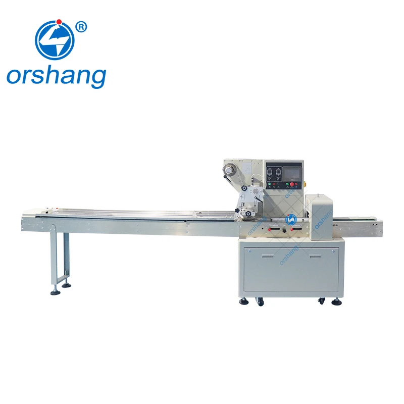Orshang Automatic Horizontal Automatic Cutting Multifunctional Packaging Machine Horizontal Flow Packing Machine