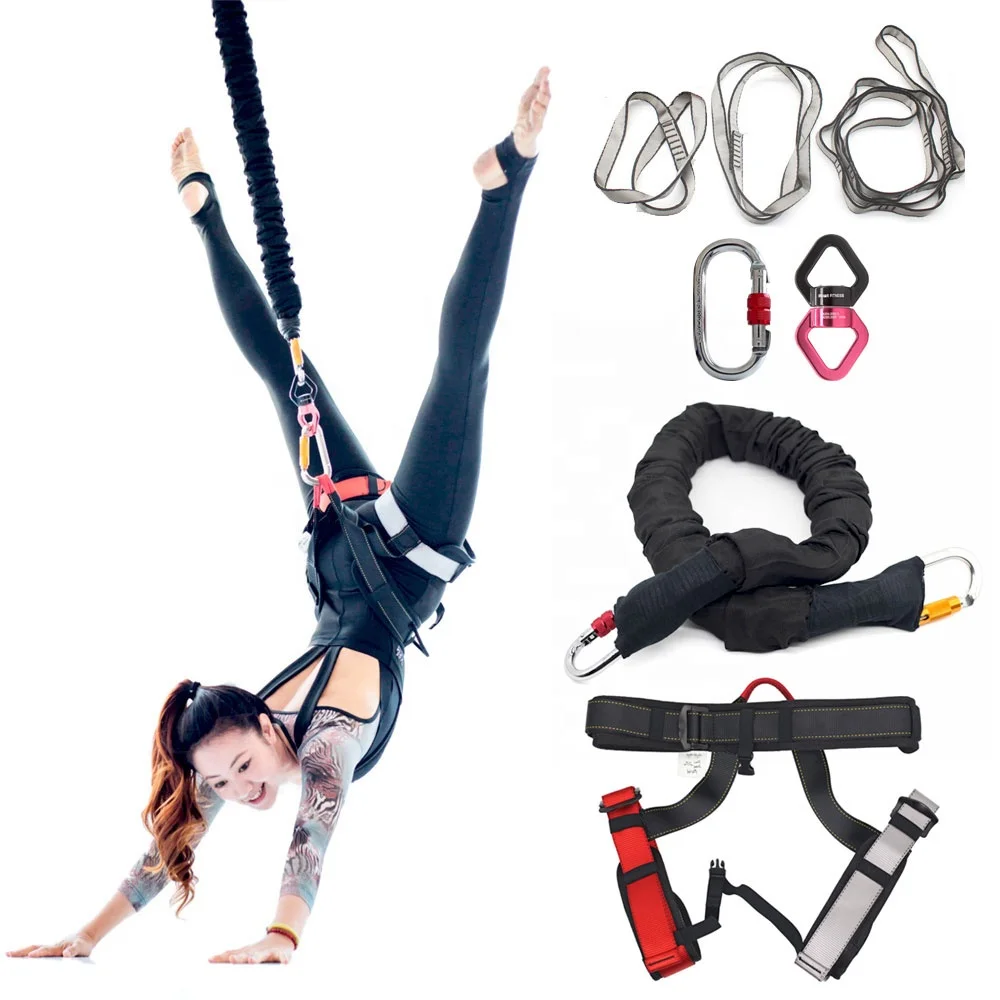 2024 Prior Fitness Wholesale Indoor Sports Bungee Dance Set Bungee Fitness Set Dance Cord for Women Men