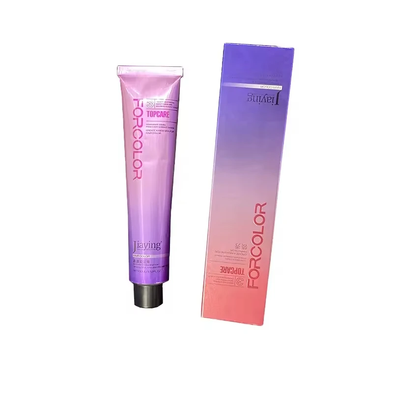 OEM/ODM hair color Manufacturer Rose Gold Low Ammonia Hair Dye LINGXIU Color Lady