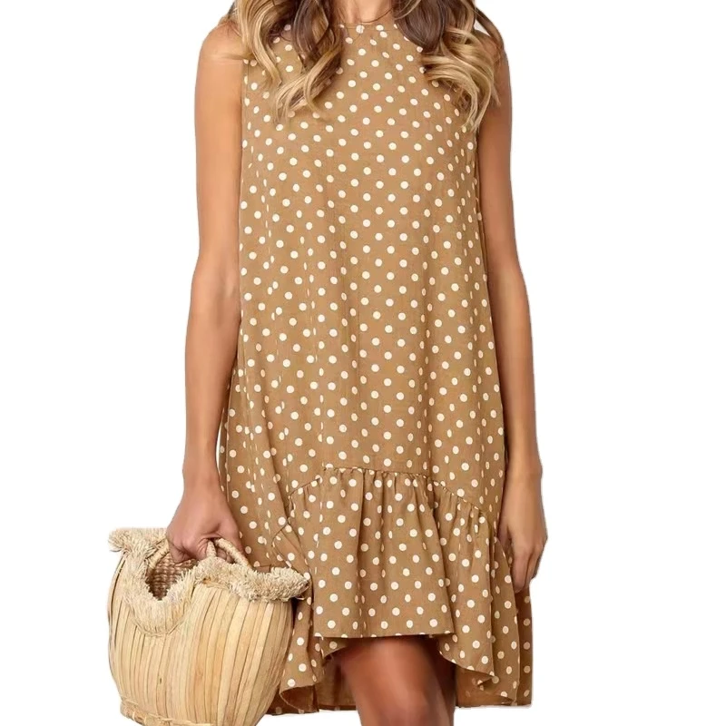 Модное популярное Новейшее модное женское платье, милые свободные повседневные платья для взрослых женщин