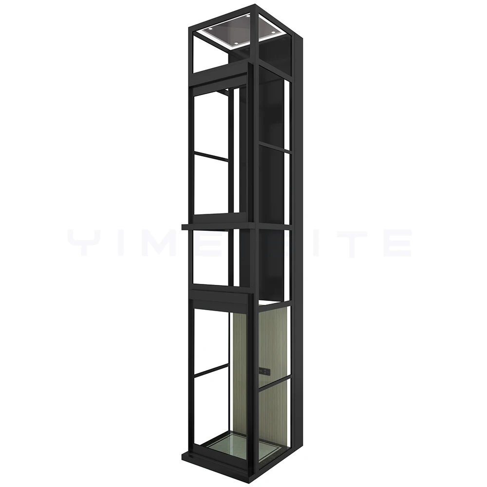 400kg villa lift home no pit beautiful good price and quality easy-to-install hydraulic home elevator lifts elev elevators