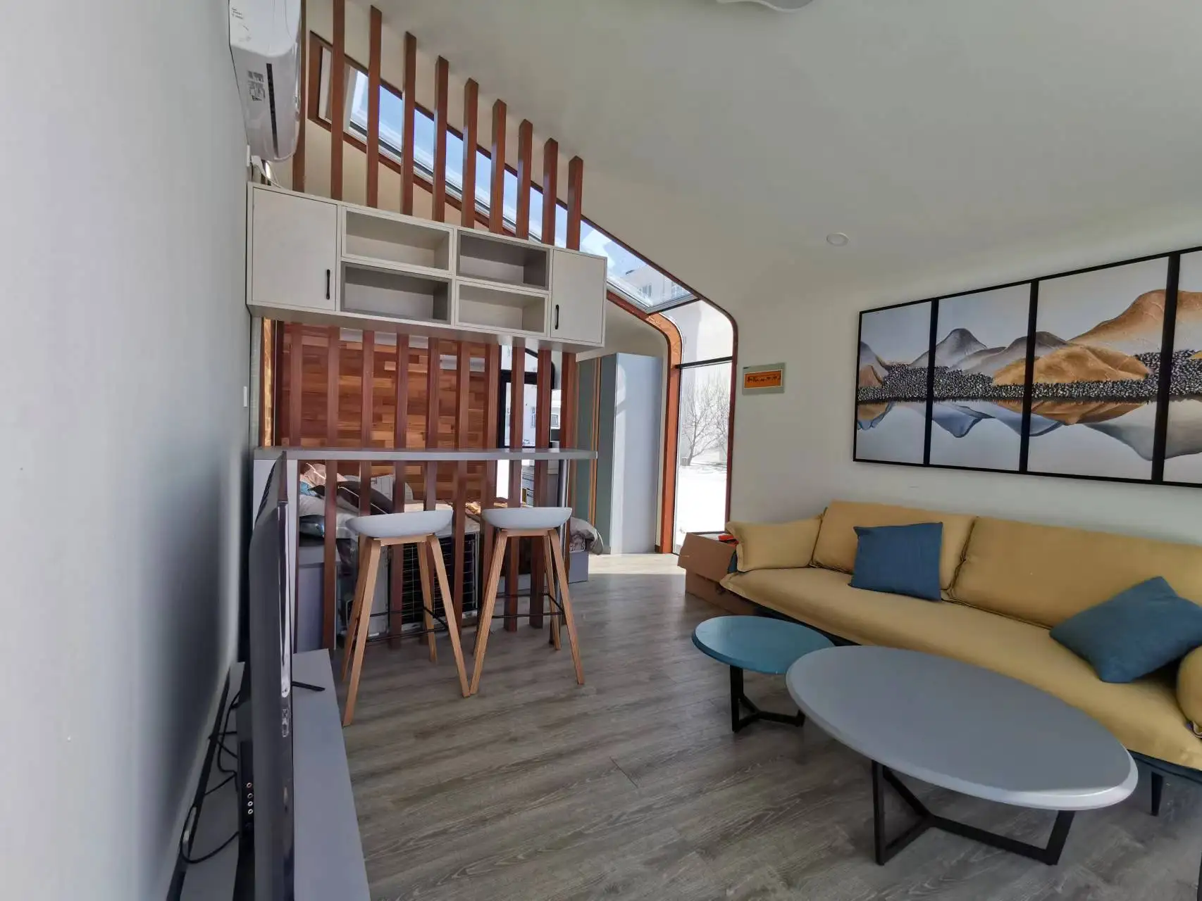 mobile villa luxury modular  small quick build cabin container house