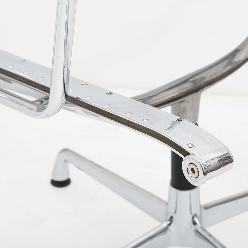 Высокое качество, эргономичный дизайн, Полированная алюминиевая рама для мебели, поворотная металлическая рама для офисного стула