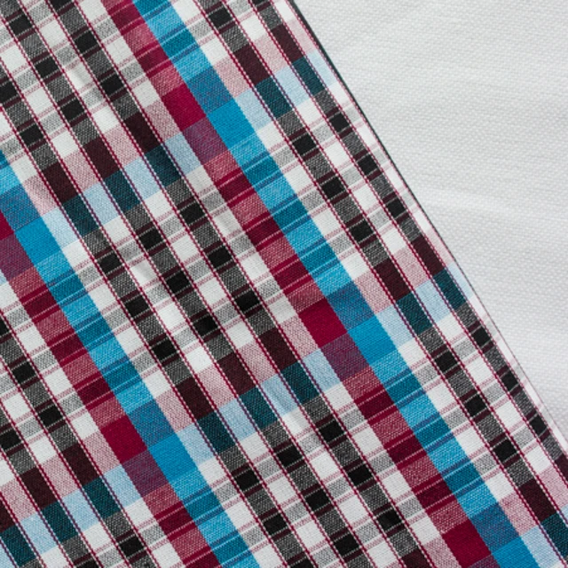 Skygen 100% cotton yarn dyed shirt tartan plaid cotton fabric check fabric wholesale gingham fabrics in Guangzhou