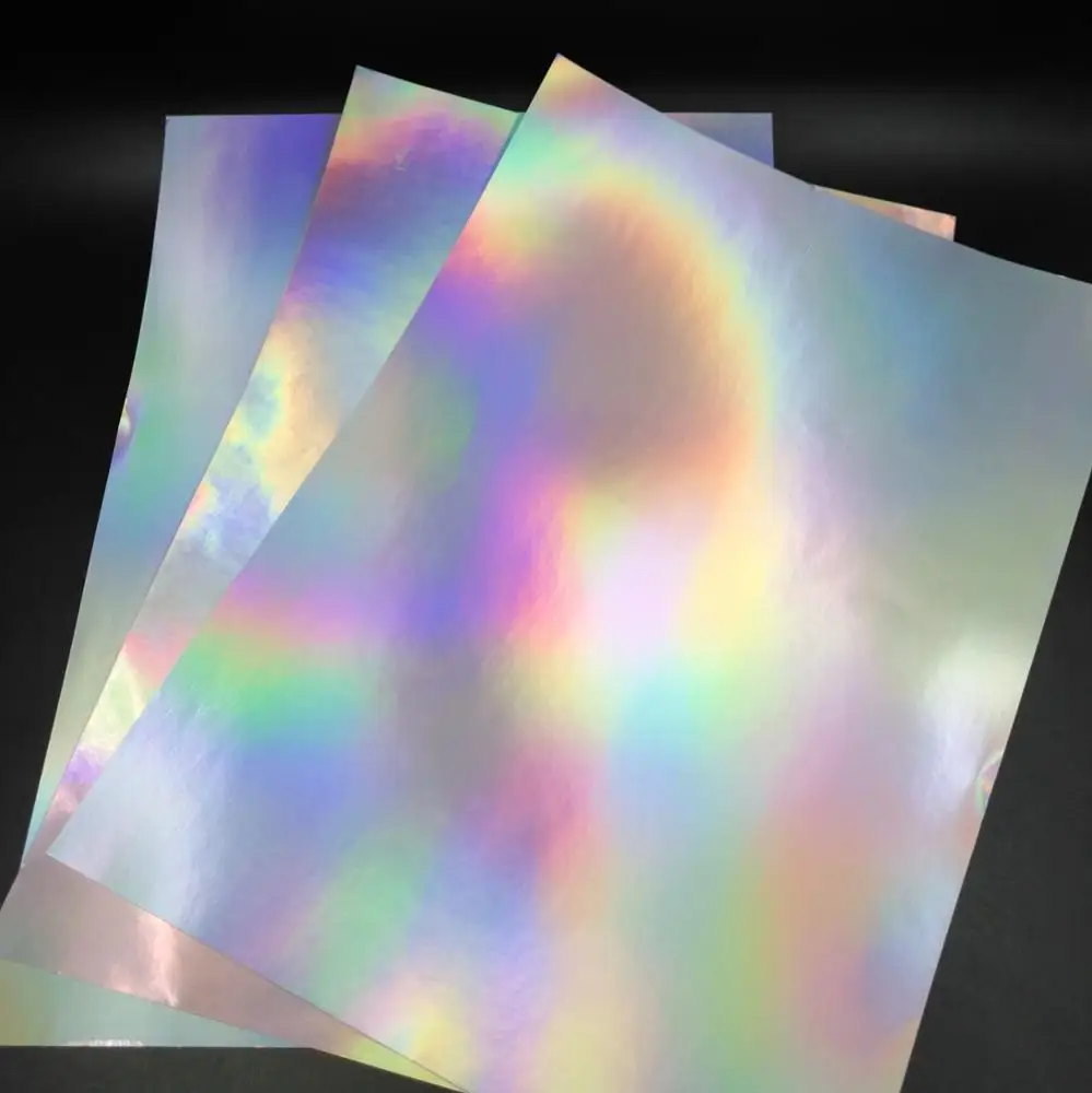 Производство голографической бумаги для наклеек a4 с печатью на заказ, распродажа бумаги A4
