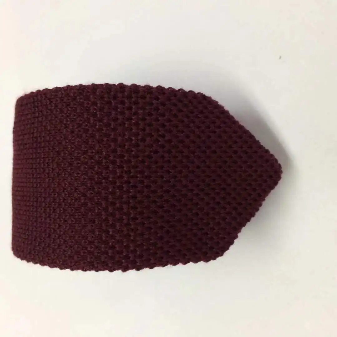 Wholesale classic knit tie for Men bowtie Silk/Polyester/cotton/wool customization