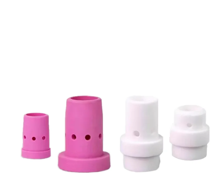 XYS Quality Binzel  24KD 36KD 501D Spare Parts Gas Diffuser  Co2 Welding Torch Welding Gun Gas Diffuser White ceramic