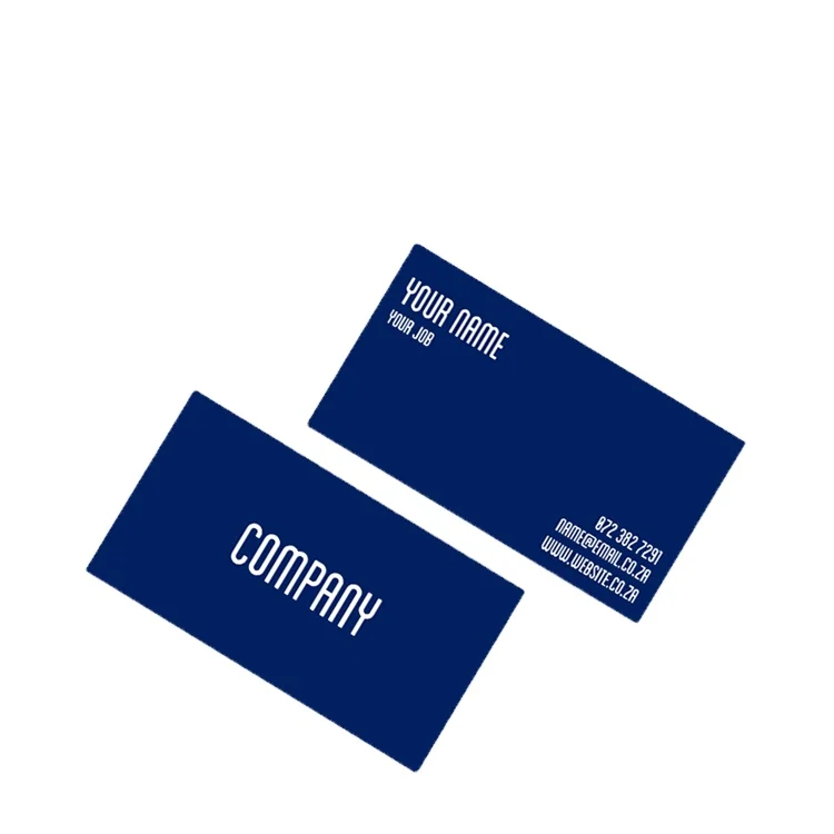 2024 Custom Double-sided Printed Advertising Paper Business Card with Your Logo
