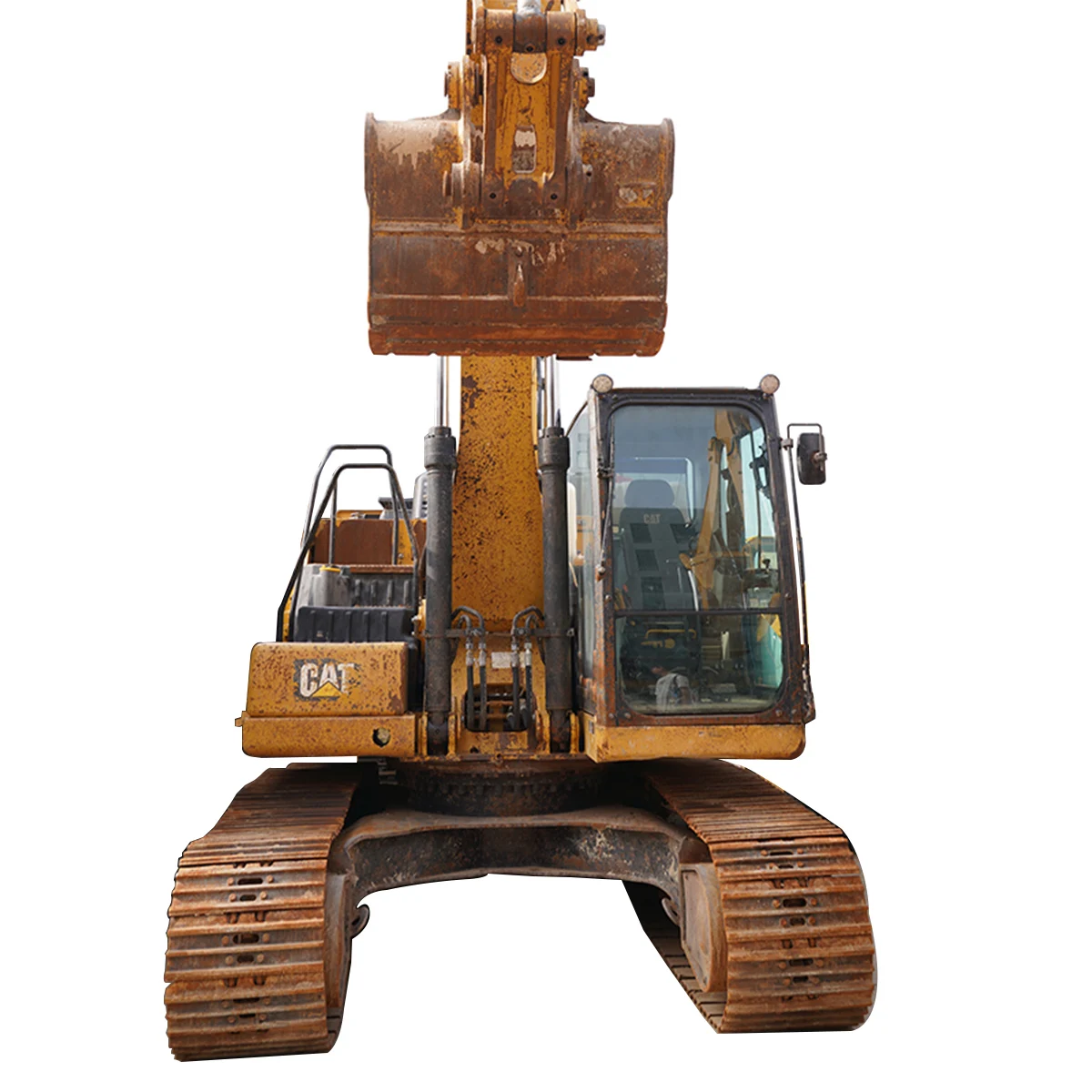 Бесплатная доставка б/у гусеничный экскаватор CAT320GC оригинальный заводской окрашенный двигатель в хорошем состоянии