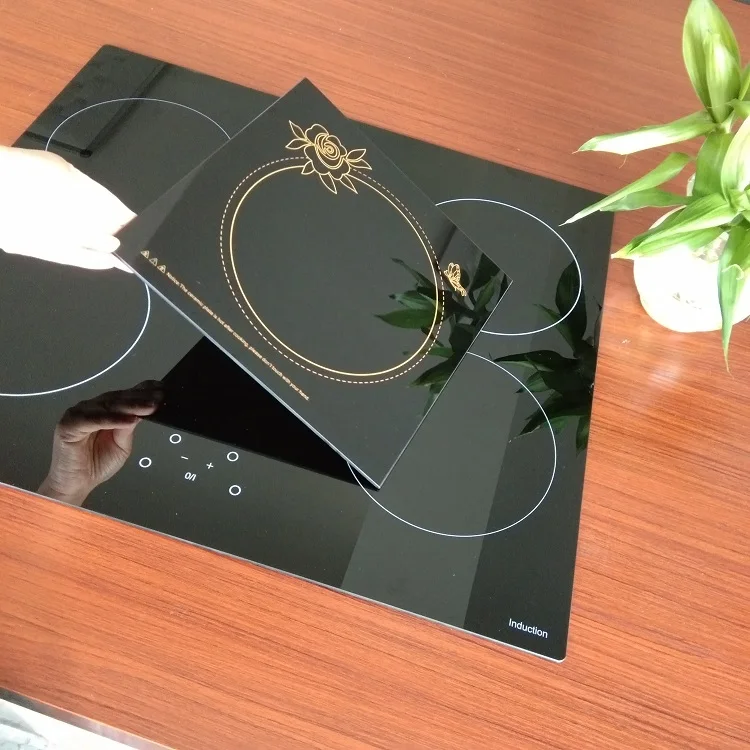 Wholesale 4mm Induction Cooker Ceramic Glass Plate Heat Resistant