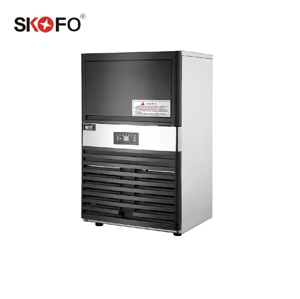 45kg/24h China new industrial  tabletop ice cube tube block making machine for commercial