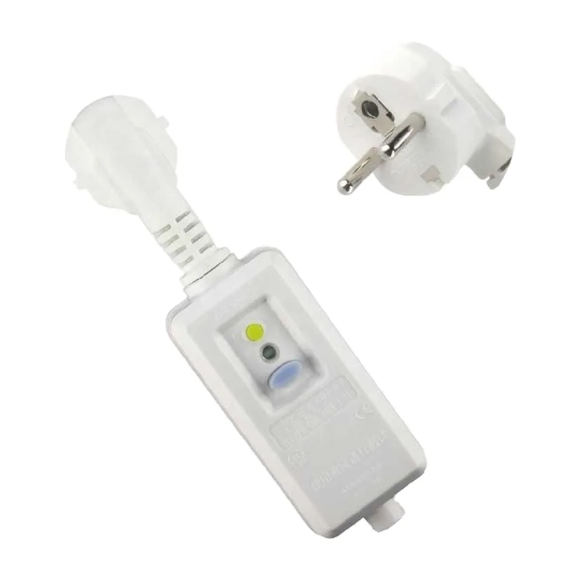 Automatic Cut Off Power Safety Socket European Standard 16A 220-240V Household Leakage Protection Plug Multi-purpose