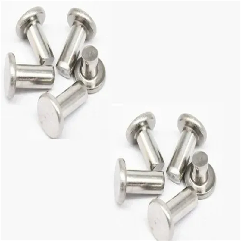 blind rivet manufacturer color paint plain open end type dome head aluminium steel big large flange blind pop rivet with groove