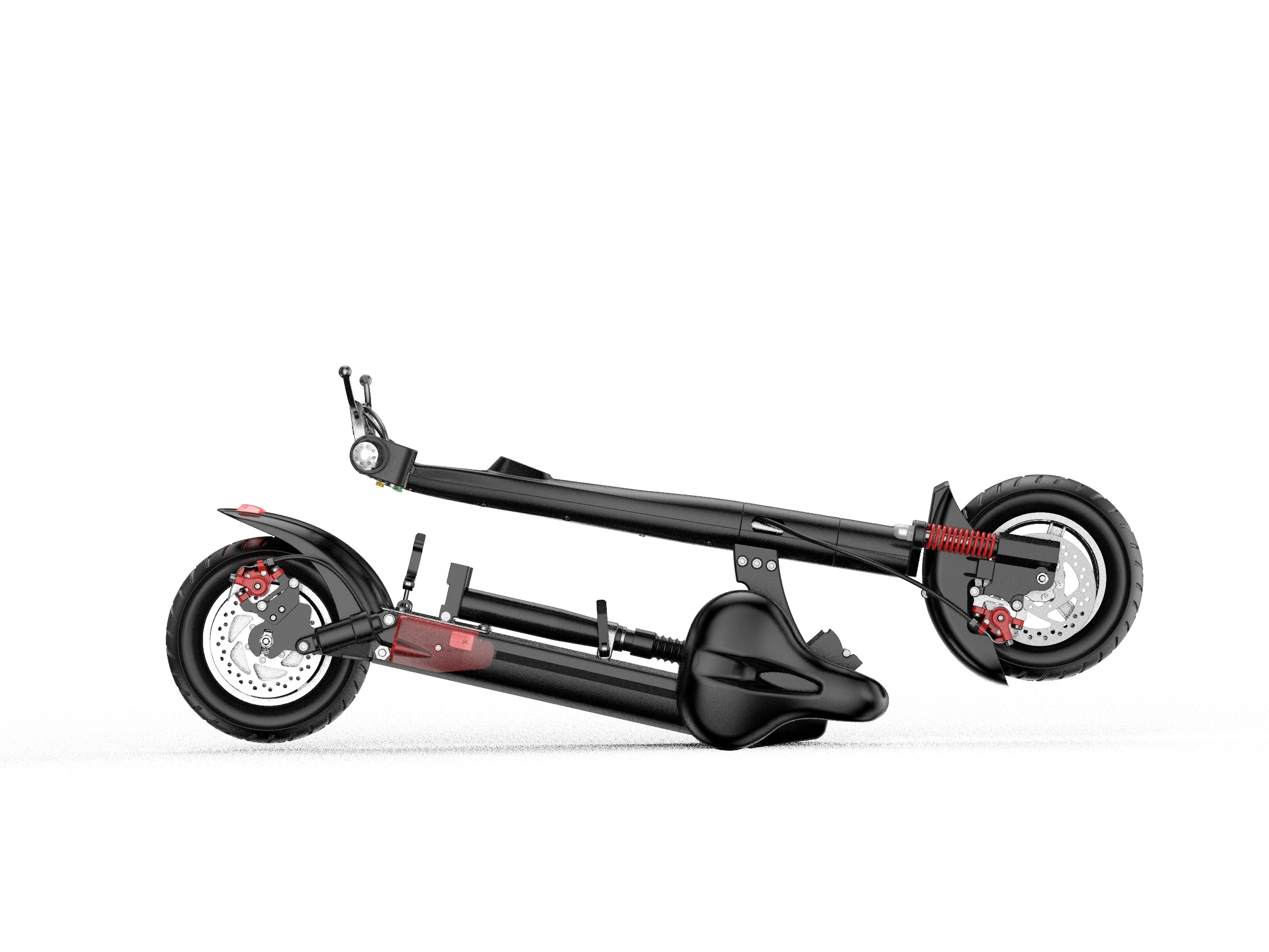 Electric scooter 48V 500W lithium battery 48v12ah 10 inch Range 40km-50km speed 40km/h foldable adult