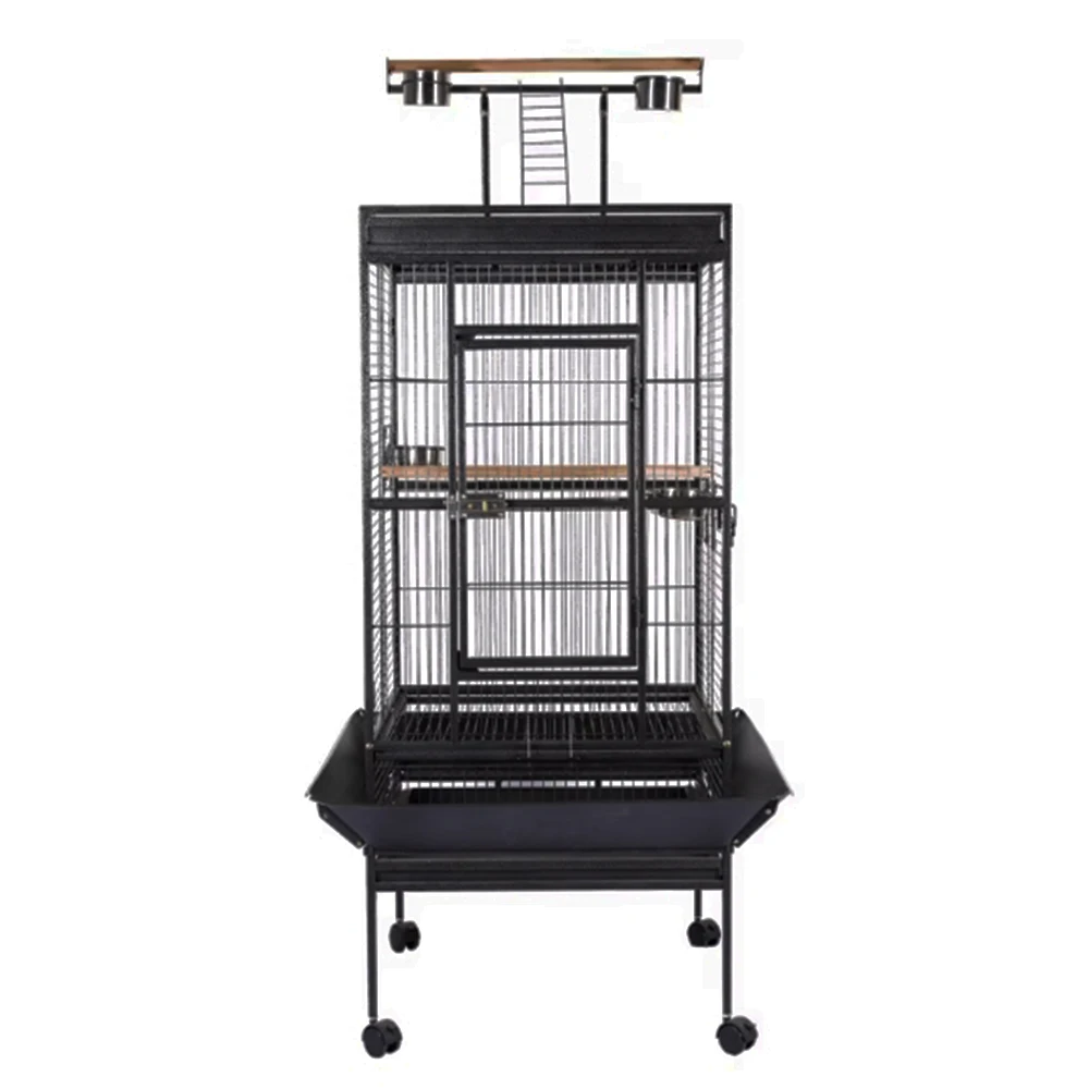 Оптовая продажа Лидер продаж большая металлическая клетка для попугаев птиц Китайская дешевая железная и стальная размножения вольер открытый
