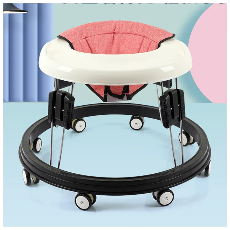 JXB Newly Custom Anti-Rollover Nine-Speed Height Adjustment Rollator Walker Baby Walker