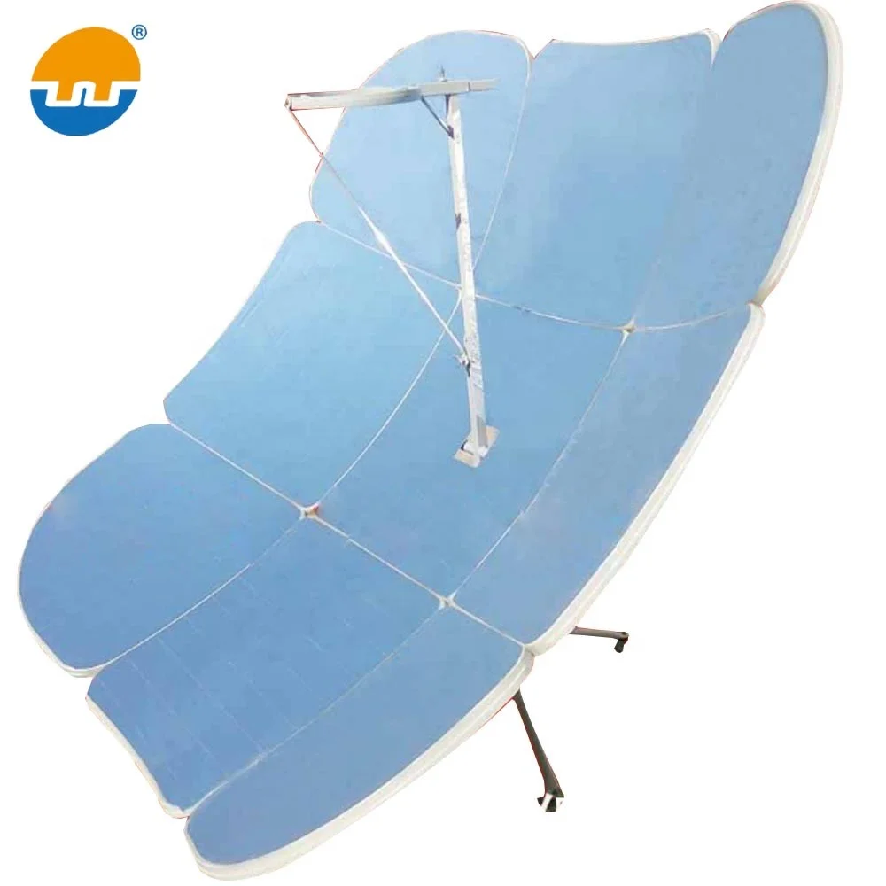 9-Piece Foldable Solar Cooker Oven For Outdoor Cooking