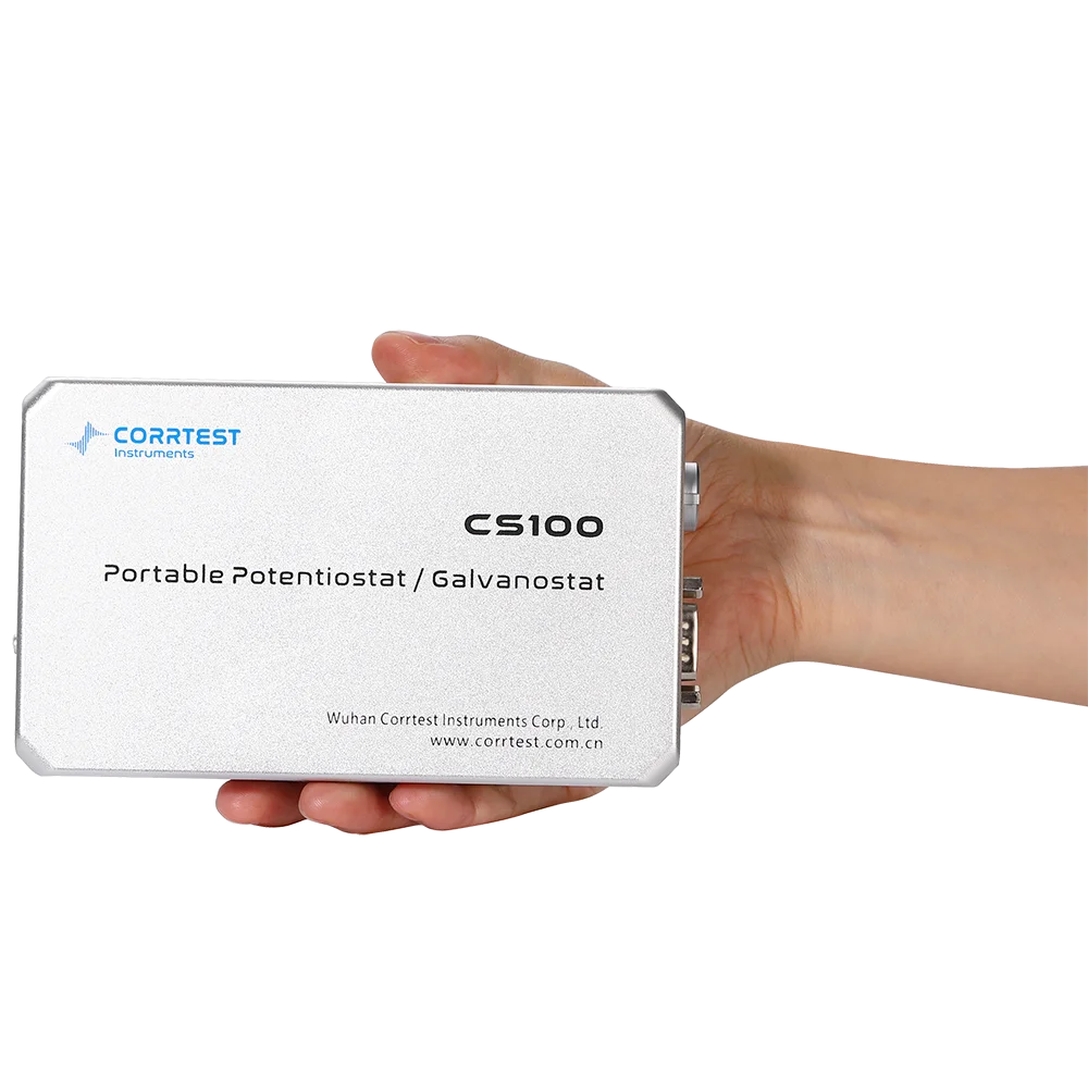 Portable potentiostat galvanostat handheld electrochemical workstation CS100E with EIS