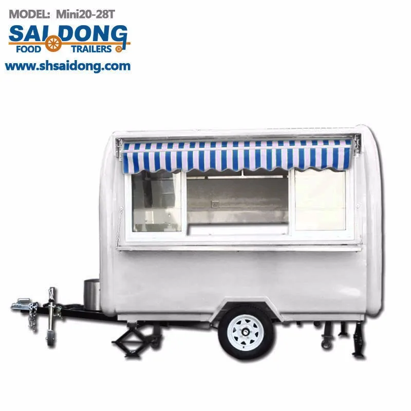 Wholesale Price hot selling food cart Australian standard concession mobile food cart trailer