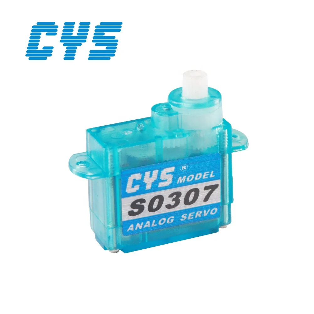 Cys-s0307 0.5kg 3.7g Light Weight Coreless Motor 0.11sec Plastic Gear Servo for Rc Helicopter Plane Car Model
