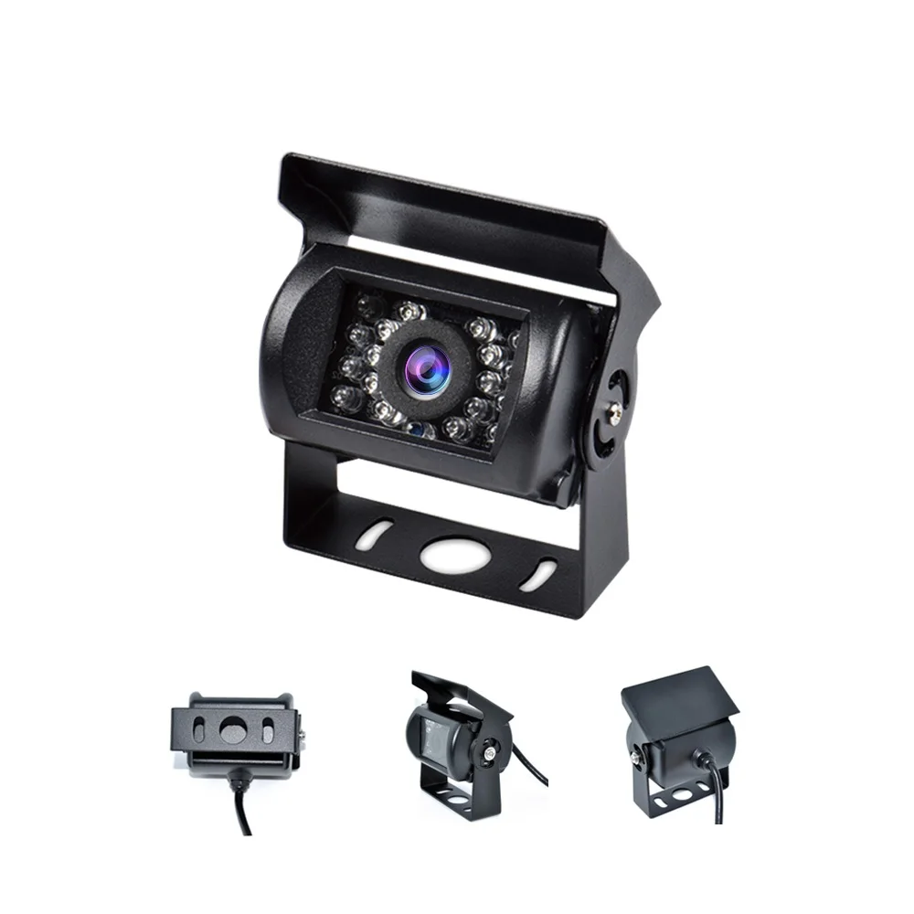 170 Degree Car Reversing Aid IP68 Waterproof Super Night Vision Bus Truck Rear View Camera for Car Parking