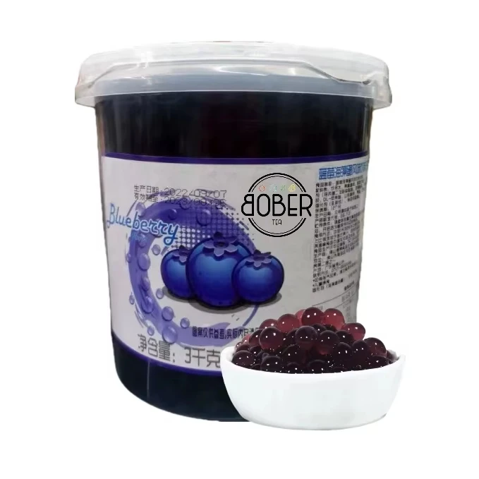 BOBER TEA2024 new tea ingredients blueberry burst wave tyrant