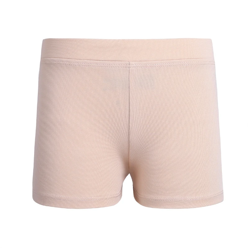 Girls Boy cut Low Rise Soft Activewear Training Dance Shorts Yoga Sports Gymnastics Bottoms