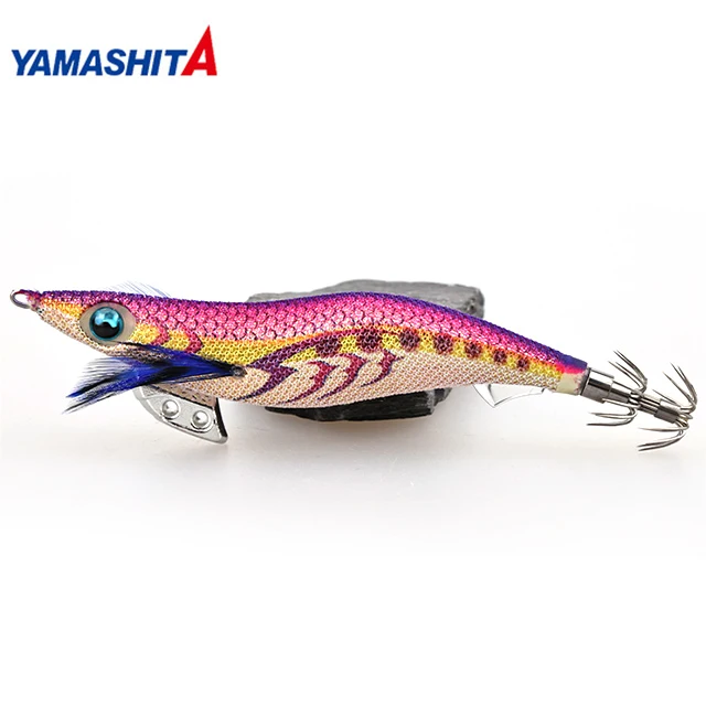100% оригинальный японский бренд yamashita 3 5 # искусственный древесный Креветочный Богомол приманка для креветок крючок кальмаров джиг блесна каракатиц рыболовная