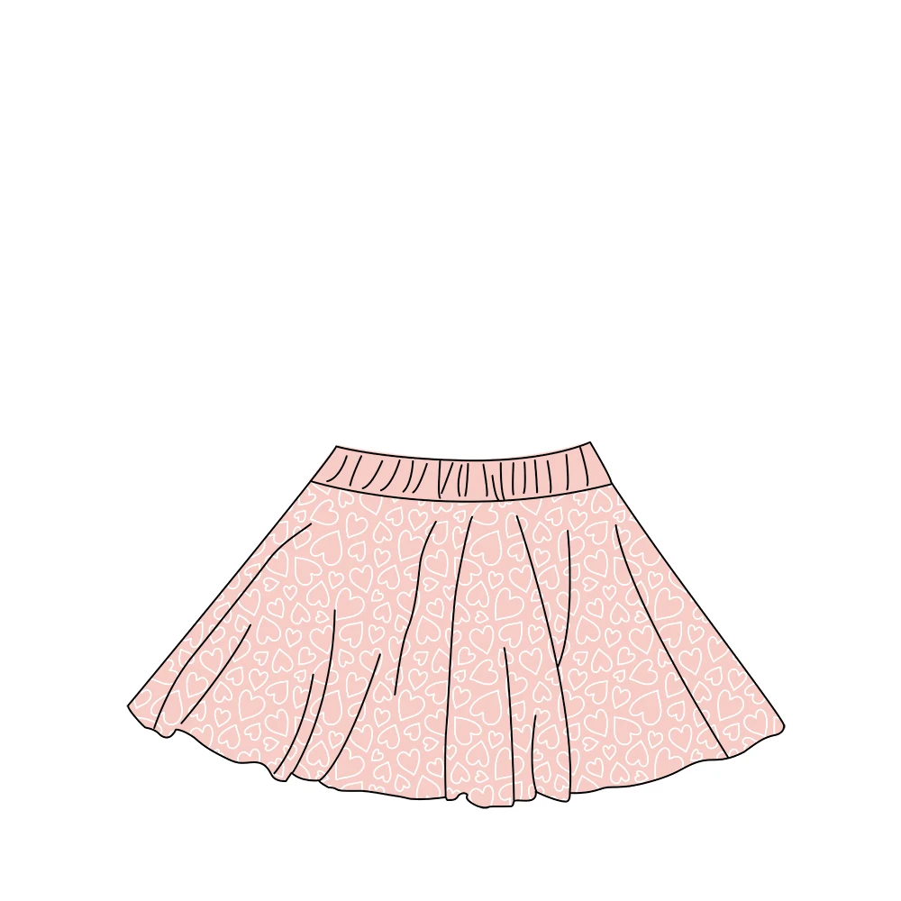 Qingli Rock Fur Madchen OEM Casual Style Newborn Milk Silk Custom Short Length Baby Girls Skirt